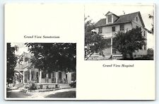 c1910 SELLERSVILLE PA GRAND VIEW HOSPITAL AND SANATORIUM EARLY POSTCARD P4176 picture