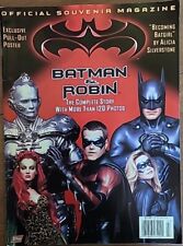 Batman & Robin: The Movie Official Souvenir Magazine •  TOPPS 1997 picture