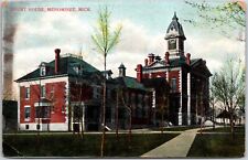 Courthouse Menominee Michigan MI Government Office Building Postcard picture