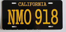 MANNIX NMO 918 METAL LICENSE PLATE FITS MOPAR DODGE DART A BODY BARRIS CUSTOM picture