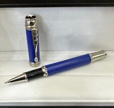 Luxury Patron of Arts Burgess Series Blue Color + Silver Clip Rollerball Pen picture