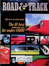 THE 10 BEST ENTHUSIAST CARS - ROAD & TRACK MAGAZINE,  JULY 1983 VOLUME 34 picture