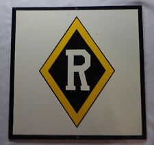 RARE WW1 Railhead & Regulating Station Isorel Masonite SSI Enameled Sign picture