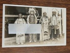 USA Real Picture Postcard Native American Pine Ridge Indian In Dress  picture