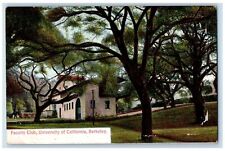 c1940's Faculty Club Scene University Of California Berkeley CA Trees Postcard picture
