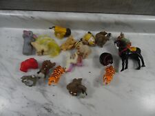 🎆Lot assorted small zoo lion safari animals mini toys kids play fun trinkets🎆 picture