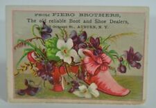 Antique Victorian Trade Card from Fiero Brothers Auburn, N.Y. picture
