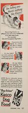 1956 Print Ad Kasco Dog Food Cartoon Hunting Dog & Hunter  picture