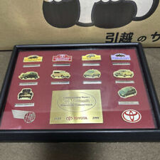 Toyota 100 million units achievement commemorative pin badge set picture