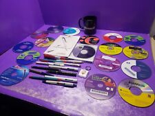 Vintage Large Collection of  Advertising Pens Cds Cup Software ASSORTED Vintage  picture