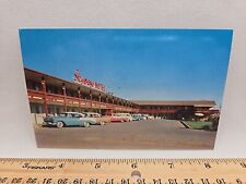 Vintage Postcard Denver Colorado Colfax Avenue Skyways Motor Hotel  Old Cars picture