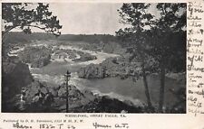 Whirlpool, Great Falls, Virginia, Early Postcard, Used in 1907 picture