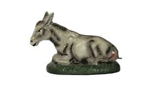 Vintage Italy Paper Mache Composite DONKEY Nativity Figure Gray Christmas Christ picture