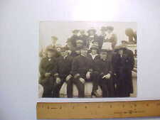 1920s PHOTO OF HOLBROOK BLINN SILENT MOVIE STAR ON BOARD SHIP WITH FRIENDS VG+ picture