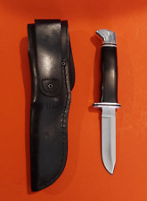 VINTAGE 1970'S BUCK 116 CAPER KNIFE LEATHER COVER SHEATH USA picture