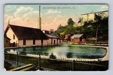 Bellefonte PA-Pennsylvania, Big Spring, Antique Vintage c1913 Souvenir Postcard picture
