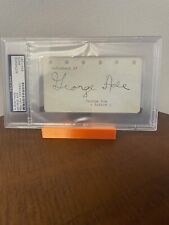 GEORGE ADE - SIGNED AUTOGRAPHED ALBUM PAGE - PSA/DNA SLABBED & CERTIFIED picture