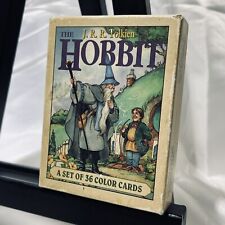 The Hobbit Set of 36 Color Trading Cards VTG 90's J.R.R. Tolkien CIB picture