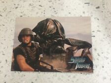 VINTAGE STARSHIP TROOPERS The Movie Sci-Fi Promo Card #P1 Inkworks 1997 picture