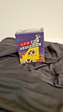 UFO Cow Abduction Wi Light & Sound Spaceship Cow and Mini Book FULLYS SEALED picture