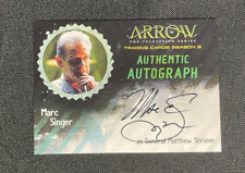 Arrow Season 3 Cryptozoic Marc Singer as General Matthew Schrieve Autograph picture