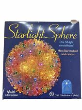 50 Light Starlight Sphere Vintage Hanging Lighting Indoor/Outdoor Ball (bin 10 picture