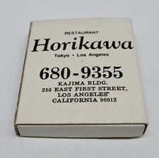Horikawa Restaurant Los Angeles California  - Tokyo Matchbook / Matchbox picture