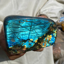 2lb Best Natural Labradorite Crystal Stone Natural polished Mineral Specimen picture