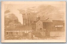 Bearcreek Coal Co Montana MT RPPC Mining Town Bear Creek 1912 Postcard ~ Torn picture