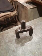 Vintage Antique Blacksmith Bending Fork Anvil Hardy Tool 2 3/4 Inch picture