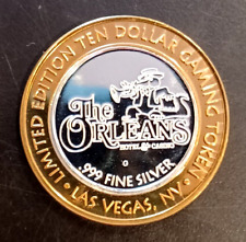 1/2 Ounce Silver Casino Tokens The Orleans picture