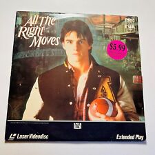 1983 All The Right Moves Laser Video Disc LD Tom Cruise Craig T Nelson CBS FOX picture