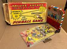 Vintage Marx Deluxe Arcade Electric Pinball Table Top Game with Automatic Score picture