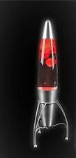 Rhode Island Novelty Retro Rocket Lava Lamp RED 18 Inches picture