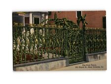 The Corn Fence, 915 Royal St., New Orleans, La. Vintage Linen Posrtcard picture
