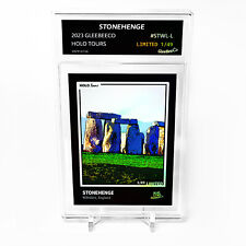 STONEHENGE Card 2023 GleeBeeCo Holo Tours Wiltshire, England #STWL-L /49 Made picture