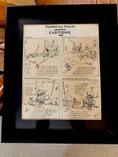 Toonerville Trolley characters by Renehe,funny daily comic 4 panel 1921 Framed picture