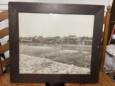 Large 1920s Photograph Long Beach California Framed Virginia ￼Hotel Majestic picture