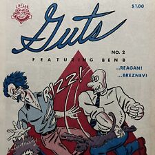 Guts #2 Steve Lafler Publication 1982 Early RARE OOP HTF Underground Comix 👀 picture