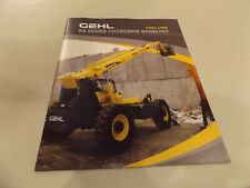 GEHL  FULL LINE RS SERIES TELESCOPIC HANDLERS,  LITERATURE # RS1044-5M  2010 picture