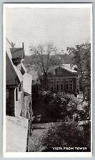 Franklin, Indiana - Bird's Eye View from Stott Hall Tower - Vintage Postcards picture