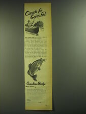 1952 Canadian Pacific Ad - Canada for Game Fish picture