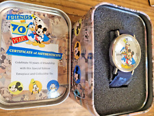 Disney Mickey Mouse Donald Duck & Goofy Friends for 70 Years Anniversary Watch. picture