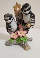 Love Pecks from Garden Romances are forever 2 Porcelain birds by Hamilton Coll. picture