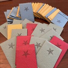 Lot Of 46 Vintage Matchbook Emory Boards Masonic Women Order of the Eastern Star picture