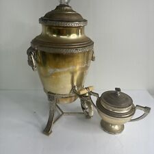 Antique Universal Silver Plate Coffee Percolator Landers Frary Clark No Cord picture