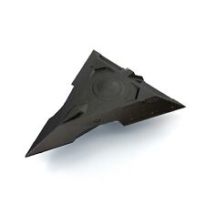 TR-3B Black Manta UFO/UAP Inspired 3D Printed Model - Iron Gray Metallic picture