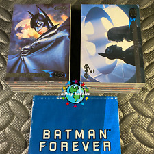 BATMAN FOREVER COMPLETE 120-CARD MOVIE TRADING CARDS BASE SET 1995 FLEER ULTRA picture