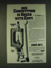 1985 Lee Precision 2001 Challenger Press Ad - Our competition is Green with Envy picture