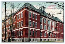 1909 Wilmington High School Building Wilmington Delaware DE Vintage Postcard picture